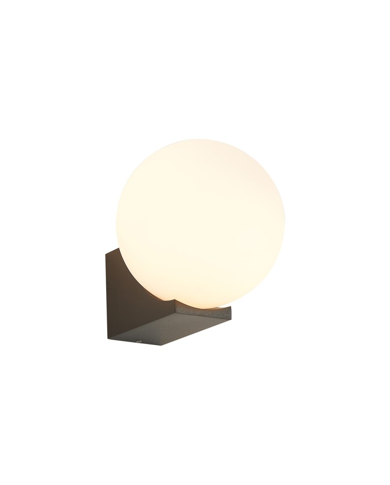 INTERLAKEN * APLIQUE IP54 G9 NEGRO